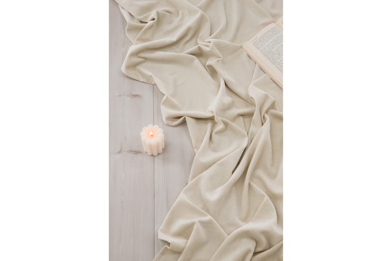 Elma Gardin 140x290 cm - Beige - Textil & mattor - Gardiner - Gardinlängder - Kanallängd