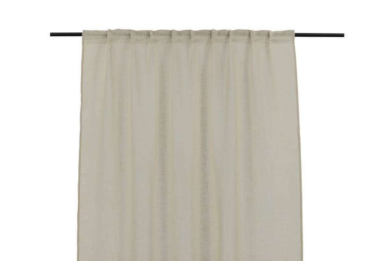 Kaya Gardin 140x290 cm - Beige - Textil & mattor - Gardiner - Gardinlängder - Kanallängd