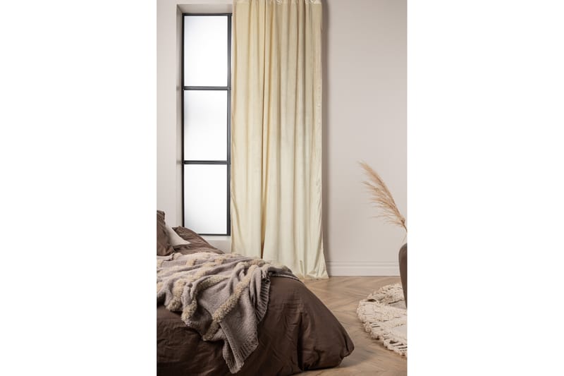 Mary Gardin 135x250 cm - Beige - Textil & mattor - Gardiner - Gardinlängder - Kanallängd