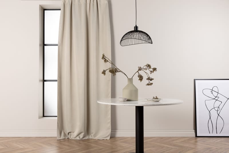 Evelyn Mörkläggningsgardin 135x290 cm - Beige - Textil & mattor - Gardiner - Mörkläggningsgardiner