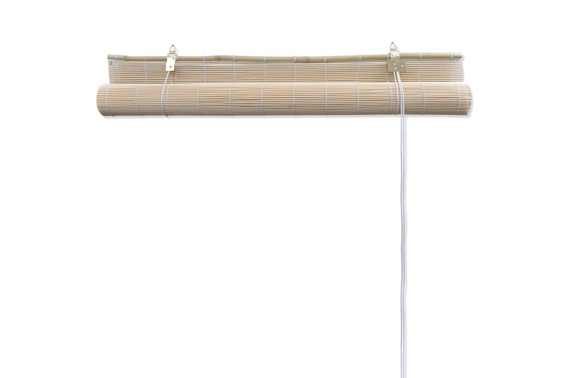 Rullgardin bambu 100x220 cm naturlig - Natur/Beige - Textil & mattor - Gardiner - Rullgardin