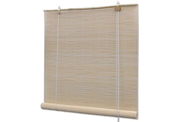 Rullgardin bambu 100x220 cm naturlig