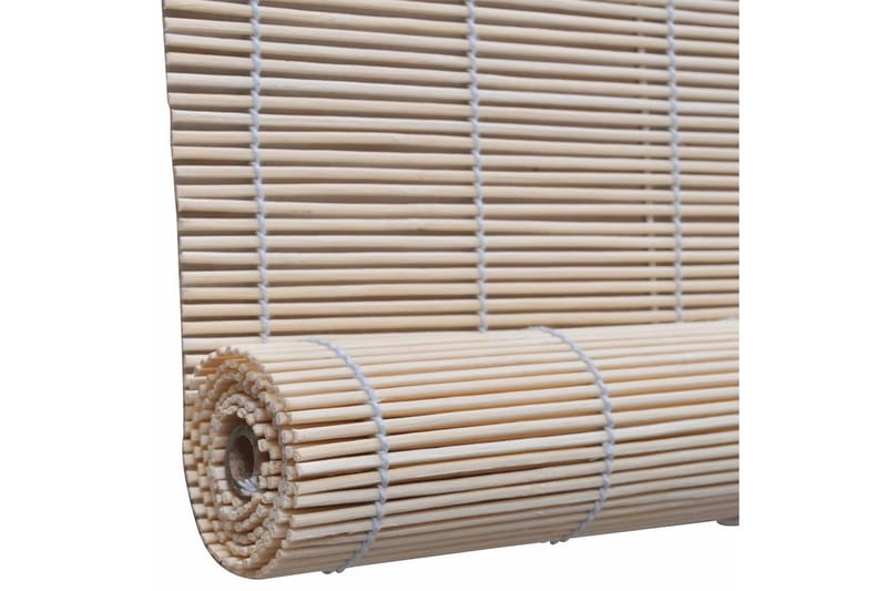 Rullgardin bambu 100x220 cm naturlig - Natur/Beige - Textil & mattor - Gardiner - Rullgardin