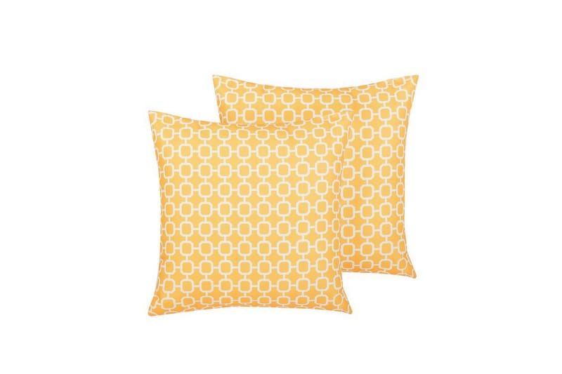 Trädgårdskudde Anchuelo 2-pack 40x40 cm - Gul - Textil & mattor - Kudde & kuddfodral - Kudde utomhus