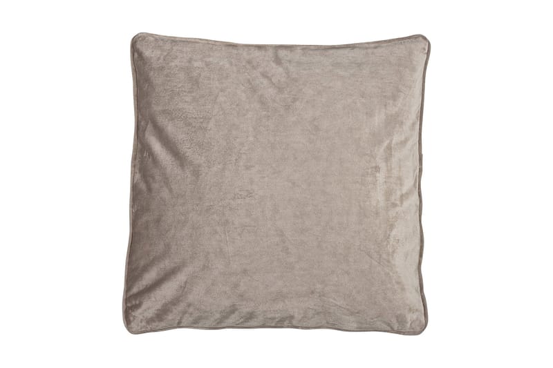 Kuddfodral Velvet 45x45 cm Sammet Grå/Beige - Fondaco - Textil & mattor - Kudde & kuddfodral - Kuddfodral