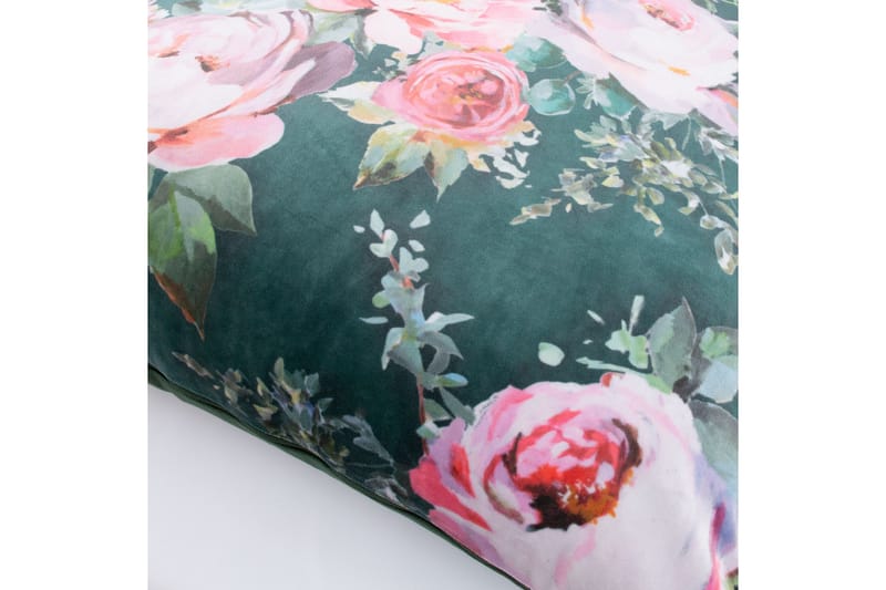 Prydnadskudde Holly 65x65 cm Rosa/Mörkgrå - Textil & mattor - Kudde & kuddfodral - Prydnadskudde & soffkudde