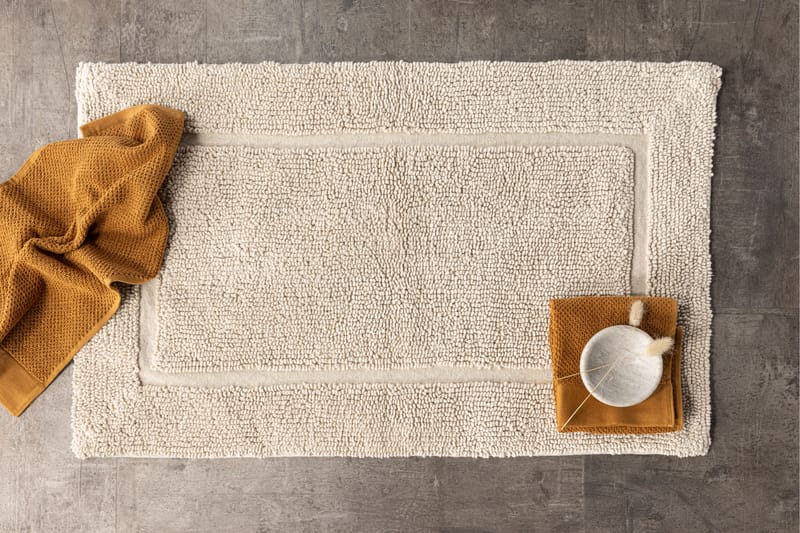 William Badrumsmatta 60x90 cm - Beige - Textil & mattor - Matta - Badrumsmatta