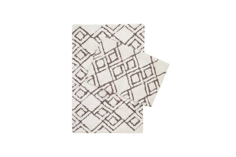 Badrumsmatta Neeti 60x90 cm Rektangulär - Brun - Badrumstextil - Stor matta - Badrumsmatta - Små mattor