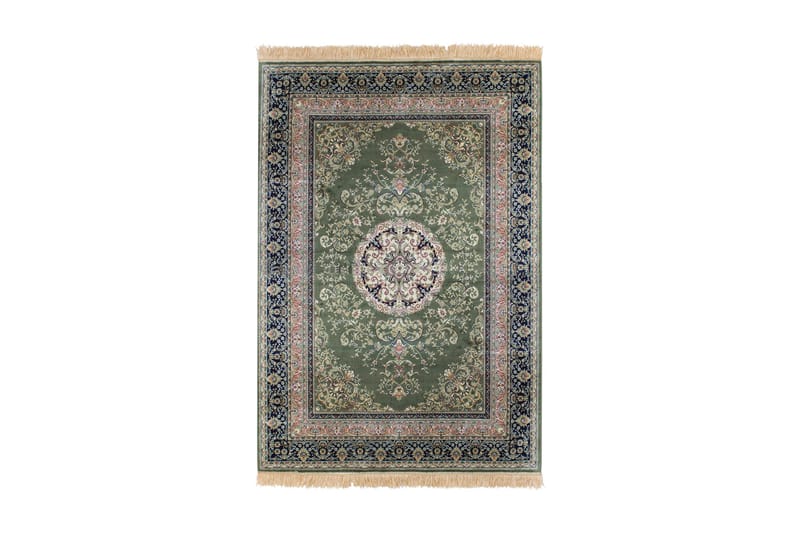 Casablanca Medallion Orientalisk Matta 200x300 - Grön - Textil & mattor - Matta - Orientalisk matta - Persisk matta