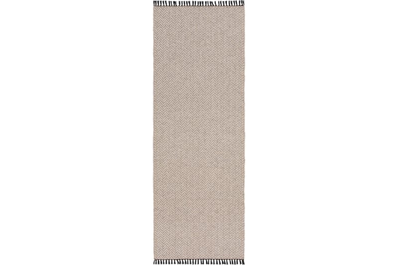 Flatvävd Matta Colette 150x150 cm Kvadratisk - Beige - Textil & mattor - Matta - Flatvävd matta