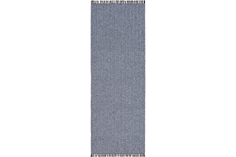 Flatvävd Matta Colette 170x250 cm Rektangulär - Blå - Textil & mattor - Matta - Flatvävd matta