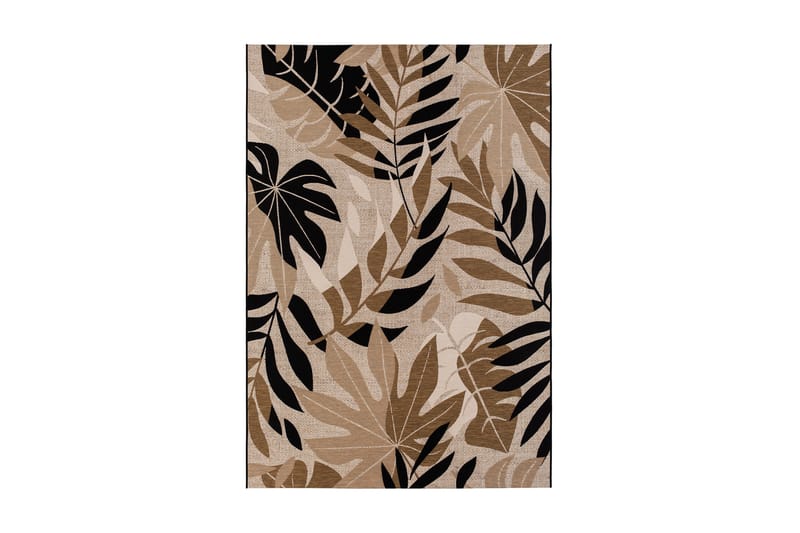 Domani Monstera Flatvävd Matta 160x230 cm - Flerfärgad - Textil & mattor - Matta - Flatvävd matta