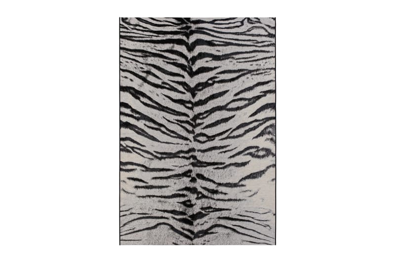 Domani Tiger Flatvävd Matta 200x290 cm - Silver - Textil & mattor - Matta - Flatvävd matta