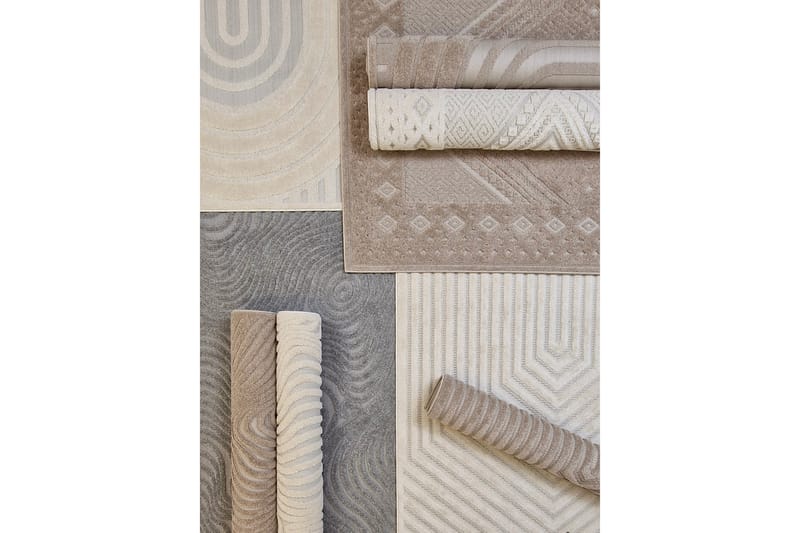 Flatvävd Matta Jaslin 200x290 Rektangulär - Beige - Textil & mattor - Matta - Flatvävd matta