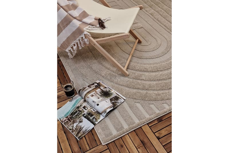 Flatv�ävd Matta Jaslin 200x290 Rektangulär - Beige - Textil & mattor - Matta - Flatvävd matta