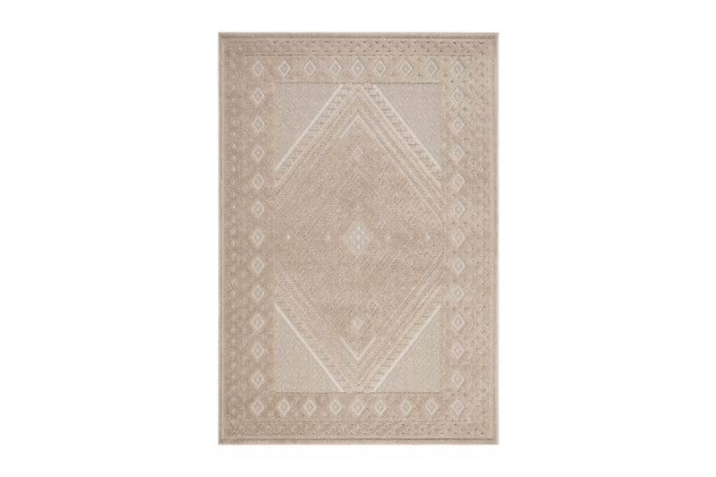 Flatvävd Matta Jaslin 240x340 Rektangulär - Beige - Textil & mattor - Matta - Flatvävd matta