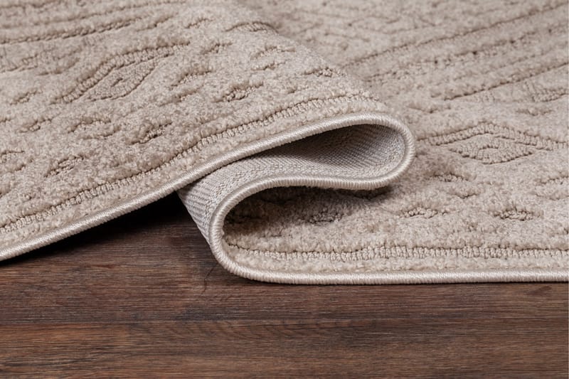 Flatvävd Matta Jaslin 240x340 Rektangulär - Beige - Textil & mattor - Matta - Flatvävd matta