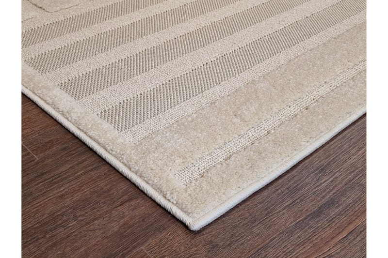 Hampton Flatvävd Matta 140x200 cm Rektangulär - Creme - Textil & mattor - Matta - Flatvävd matta