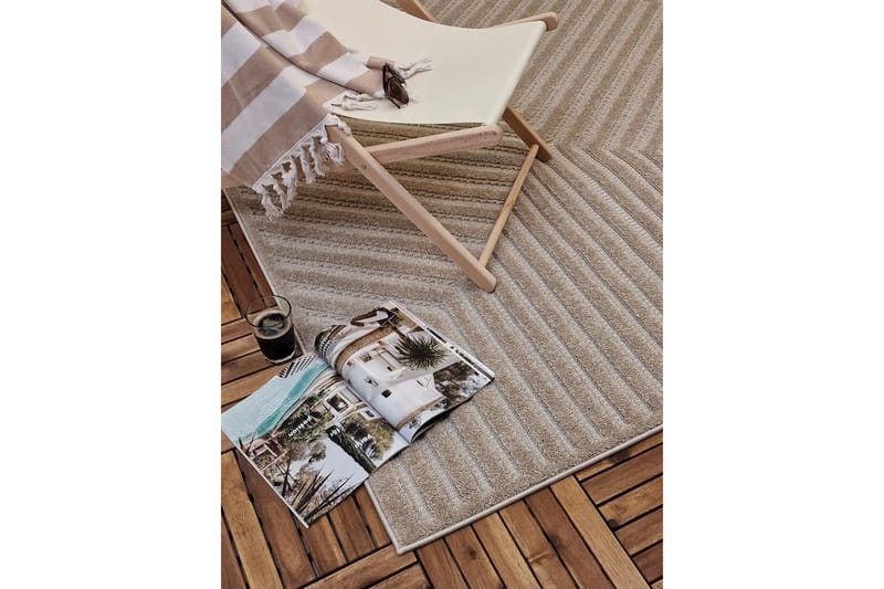 Hampton Flatvävd Matta 240x340 cm Rektangulär - Beige - Textil & mattor - Matta - Flatvävd matta