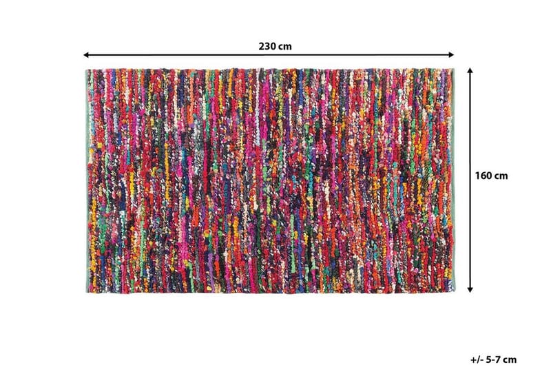 Matta Bafra 160x230 cm - Flerfärgad - Textil & mattor - Matta