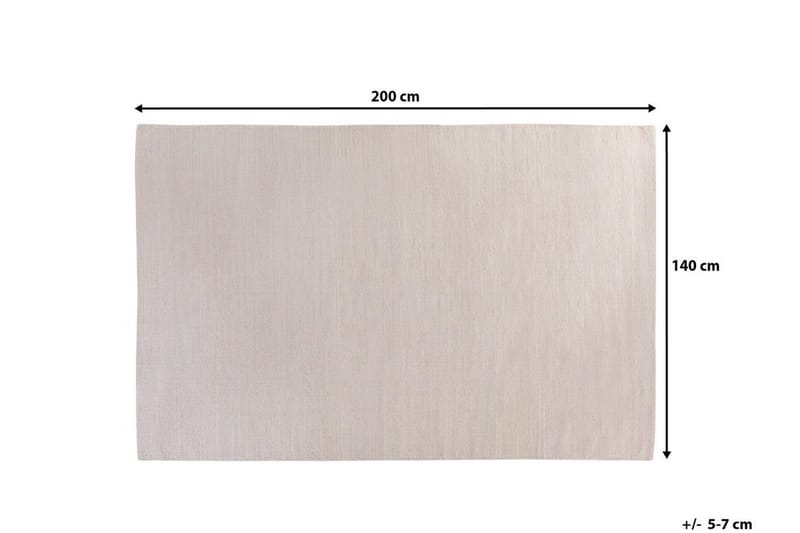 Matta Derince 140|200 - Beige - Textil & mattor - Matta