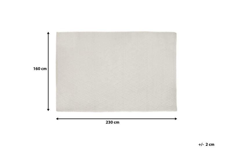 Matta Erzin 160x230 cm - Vit - Textil & mattor - Matta