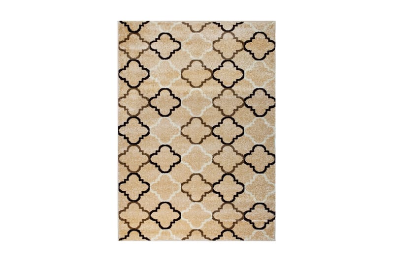 Matta Florence 200x300 cm Beige/Mörkbrun - D-sign - Textil & mattor - Matta