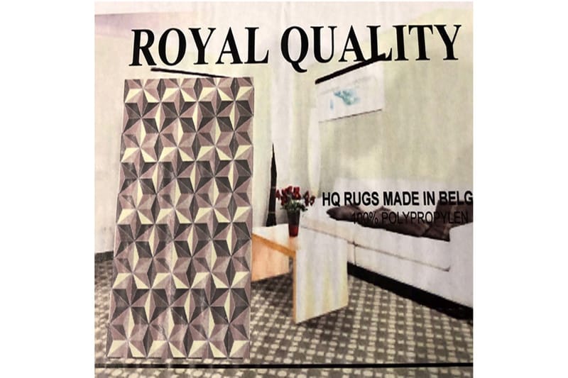 Matta Royal Fushe Sacha 140x200 cm - Röd/Rosa/Flerfärgad - Textil & mattor - Matta