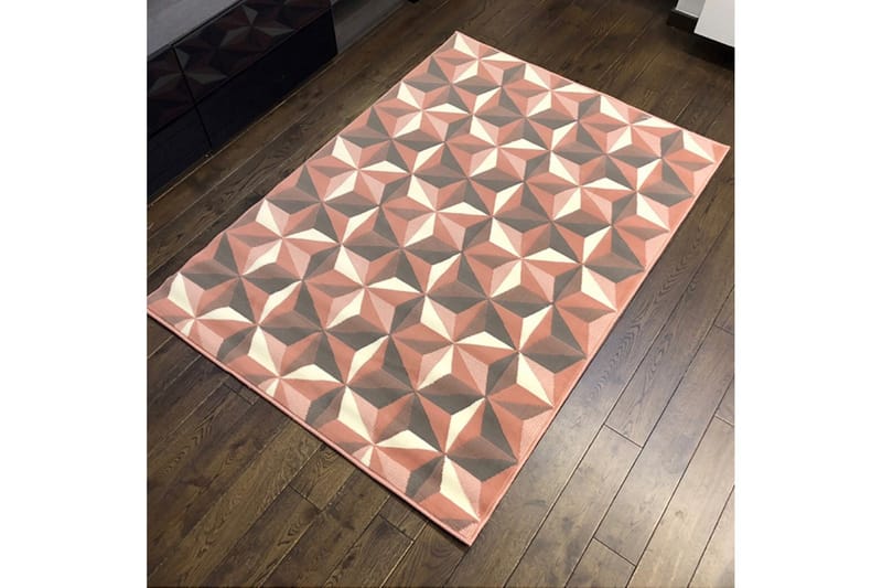 Matta Royal Fushe Sacha 140x200 cm - Röd/Rosa/Flerfärgad - Textil & mattor - Matta