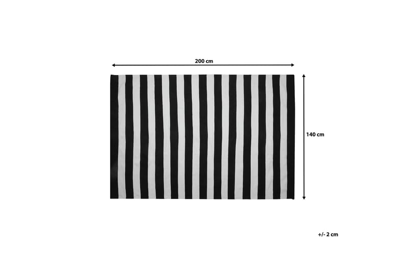 Matta Tavas 140|200 - Svart - Textil & mattor - Matta