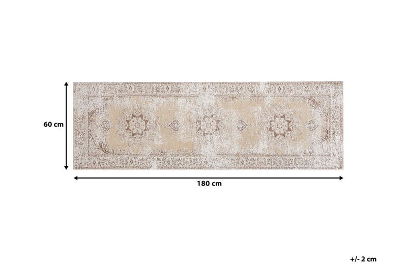 Matta Uge 60x180 cm - Beige - Textil & mattor - Matta