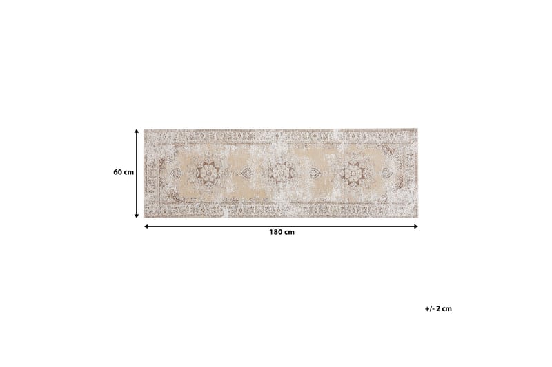 Matta Uge 60x180 cm - Beige - Textil & mattor - Matta