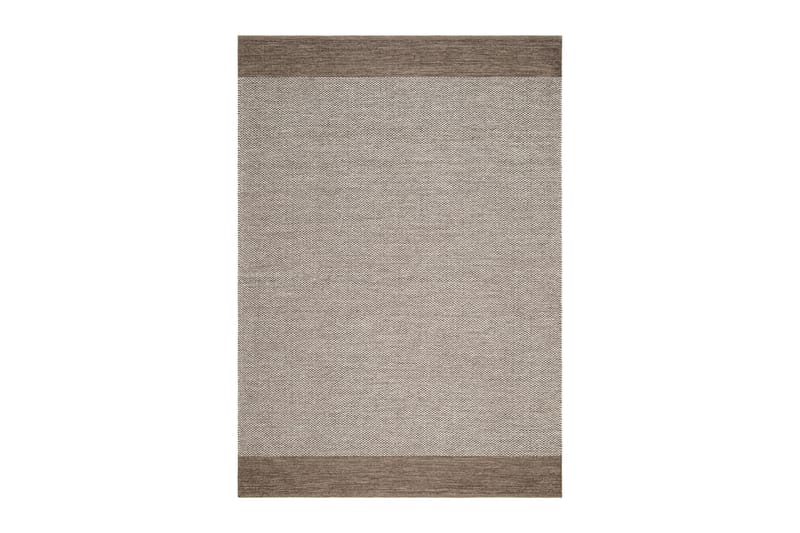 Alva Bomullsmatta 160x230 cm Rektangulär - Mörkbeige - Textil & mattor - Matta - Modern matta - Bomullsmatta