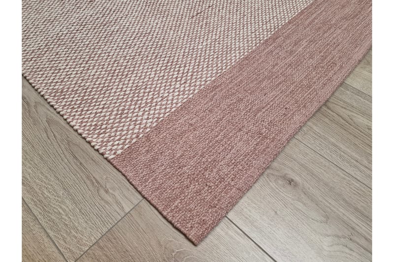 Alva Bomullsmatta 160x230 cm Rektangulär - Rosa - Textil & mattor - Matta - Modern matta - Bomullsmatta