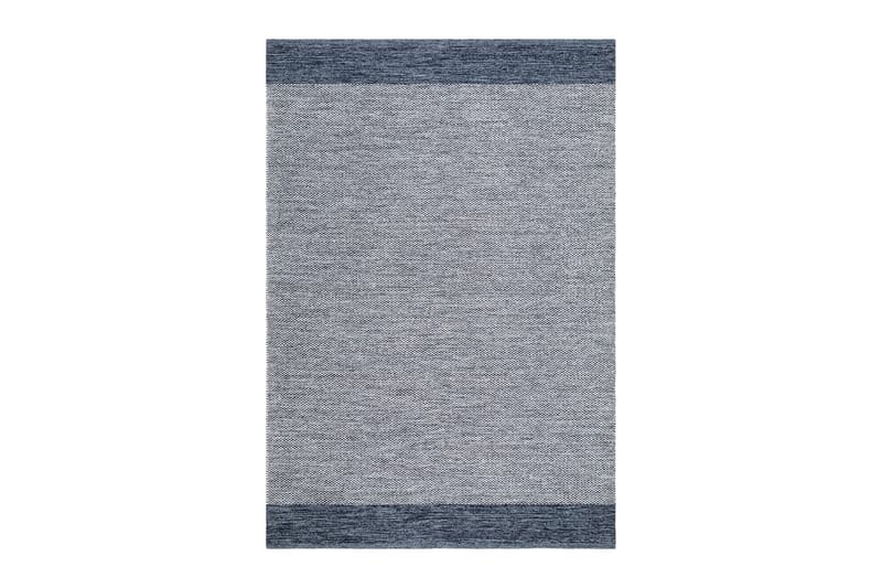 Alva Bomullsmatta 240x340 cm Rektangulär - Blå - Textil & mattor - Matta - Modern matta - Bomullsmatta