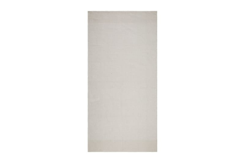 Alva Bomullsmatta 75x220 cm Oval - Creme - Textil & mattor - Matta - Modern matta - Bomullsmatta