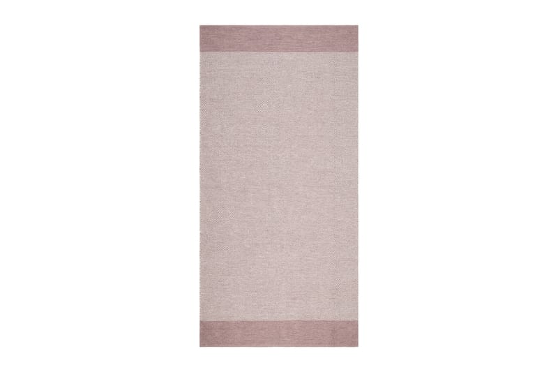 Alva Bomullsmatta 75x340 cm Oval - Rosa - Textil & mattor - Matta - Modern matta - Bomullsmatta