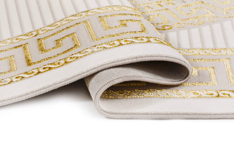 Ankara Wiltonmatta 160x230 cm - Beige/Guld - Textil & mattor - Matta - Modern matta - Friezematta