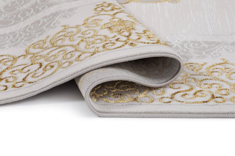 Ankara Wiltonmatta 160x230 cm - Beige/Guld - Textil & mattor - Matta - Modern matta - Friezematta