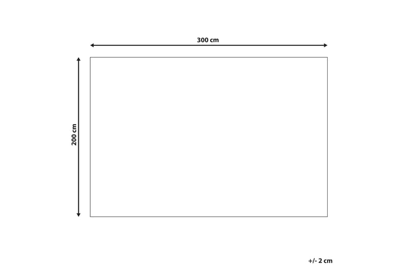 Bomullsmatta Afis 200x300 cm - Beige - Bomullsmatta