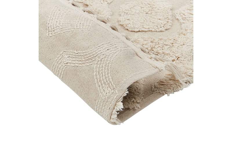 Bomullsmatta Aksaray 140x200 cm - Beige - Textil & mattor - Matta - Modern matta - Bomullsmatta