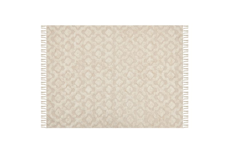 Bomullsmatta Aksaray 160x230 cm - Beige - Textil & mattor - Matta - Modern matta - Bomullsmatta