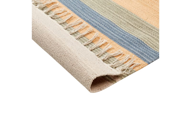 Bomullsmatta Aparan 80x300 cm - Beige - Textil & mattor - Matta - Modern matta - Bomullsmatta