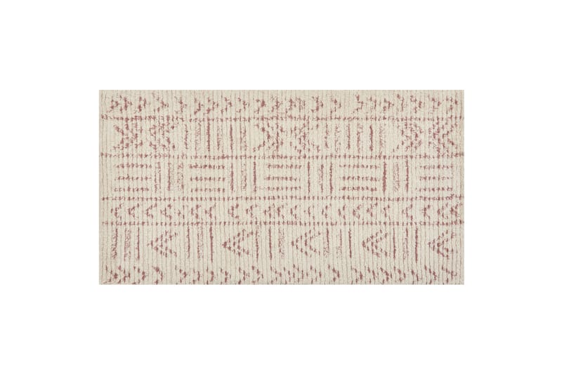 Bomullsmatta Edirne 80x150 cm - Beige - Textil & mattor - Matta - Modern matta - Bomullsmatta