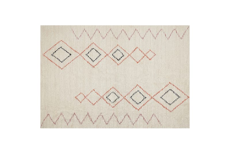 Bomullsmatta Guwahati 160x230 cm - Beige - Textil & mattor - Matta - Modern matta - Bomullsmatta