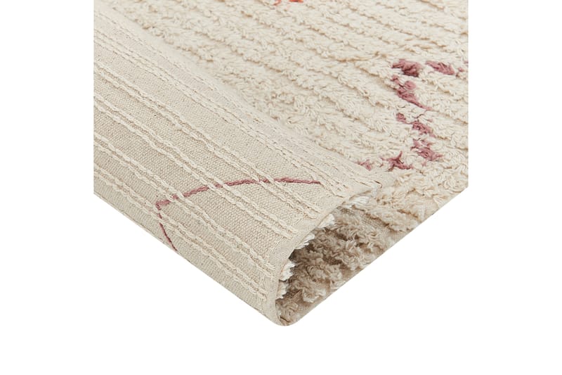 Bomullsmatta Guwahati 160x230 cm - Beige - Textil & mattor - Matta - Modern matta - Bomullsmatta