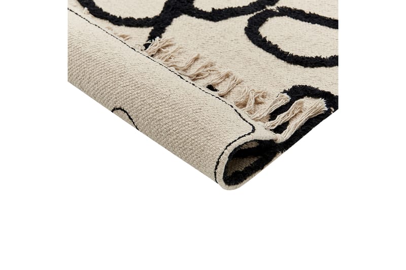 Bomullsmatta Konur 160x230 cm - Beige - Textil & mattor - Matta - Modern matta - Bomullsmatta