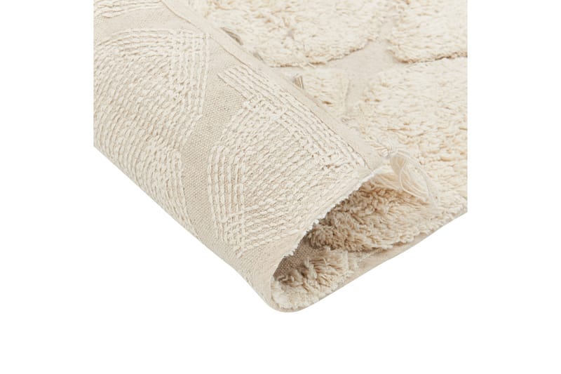 Bomullsmatta Silchar 140x200 cm - Beige - Textil & mattor - Matta - Modern matta - Bomullsmatta