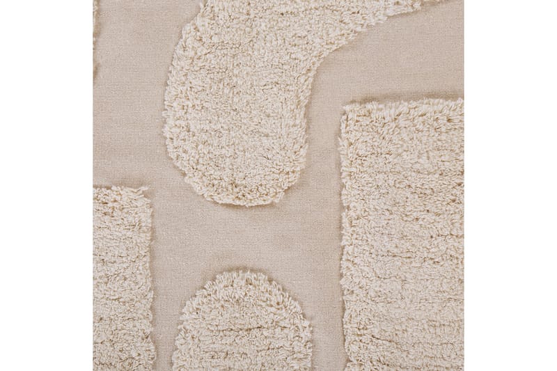 Bomullsmatta Tezeren 140x200 cm - Beige - Textil & mattor - Matta - Modern matta - Bomullsmatta