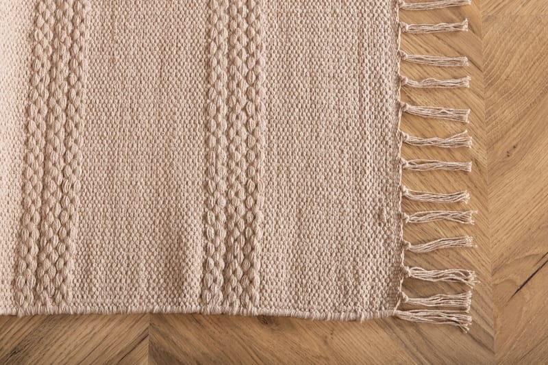 Bomullsmatta Wladsi 80x250 cm - Beige - Bomullsmatta